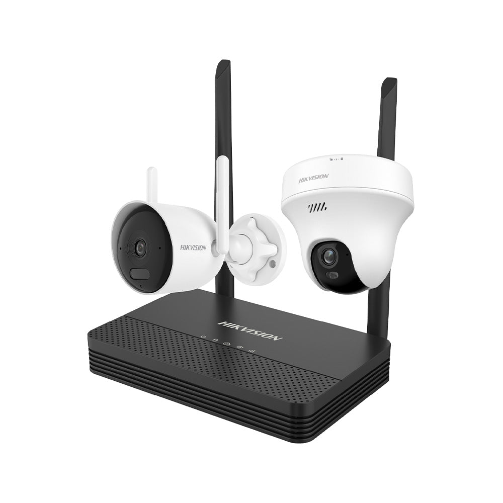 Hikvision NKS4245WBTH 4-Channel 4MP WiFi NVS Kit (with 5MP Ceiling Mount PT Cam)