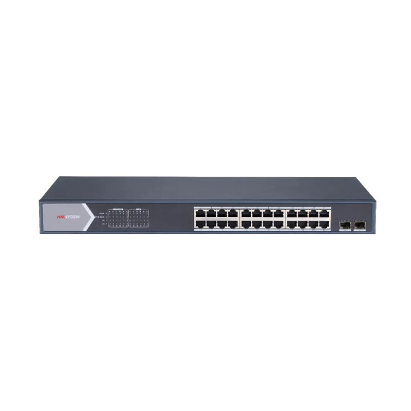 Hikvision DS-3E1526P-SI 24-Port Gigabit Smart Web Managed PoE Switch for IP cameras and CCTV networks