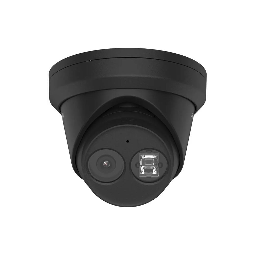 Hikvision DS-2CD2343G2-IU 4MP PoE AcuSense Outdoor Turret Camera with 2.8mm lens, black