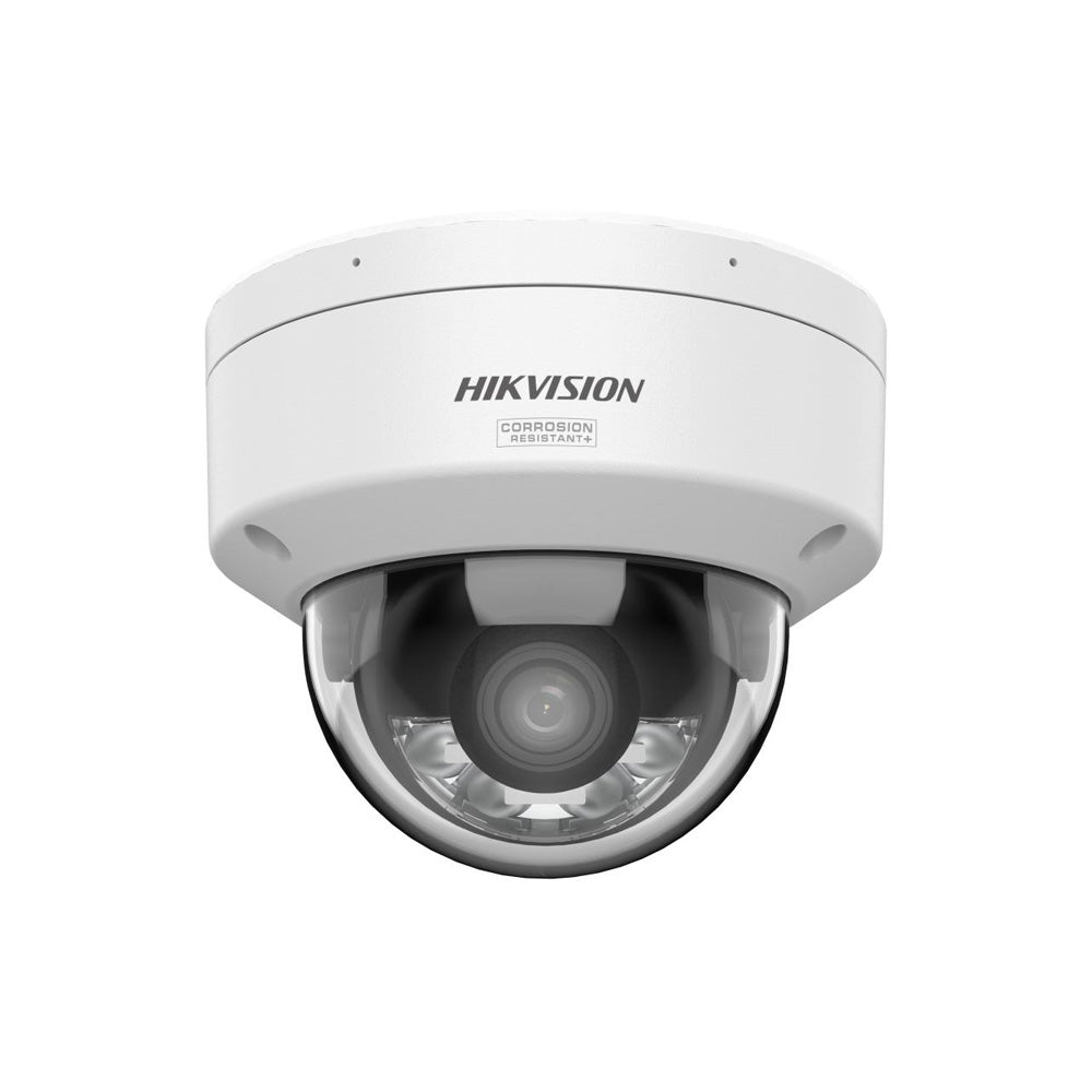 Hikvision DS-2CD2147G3-LIS2UY 4MP Smart Hybrid Light ColorVu 3.0 White Dome PoE Camera with 2.8mm lens