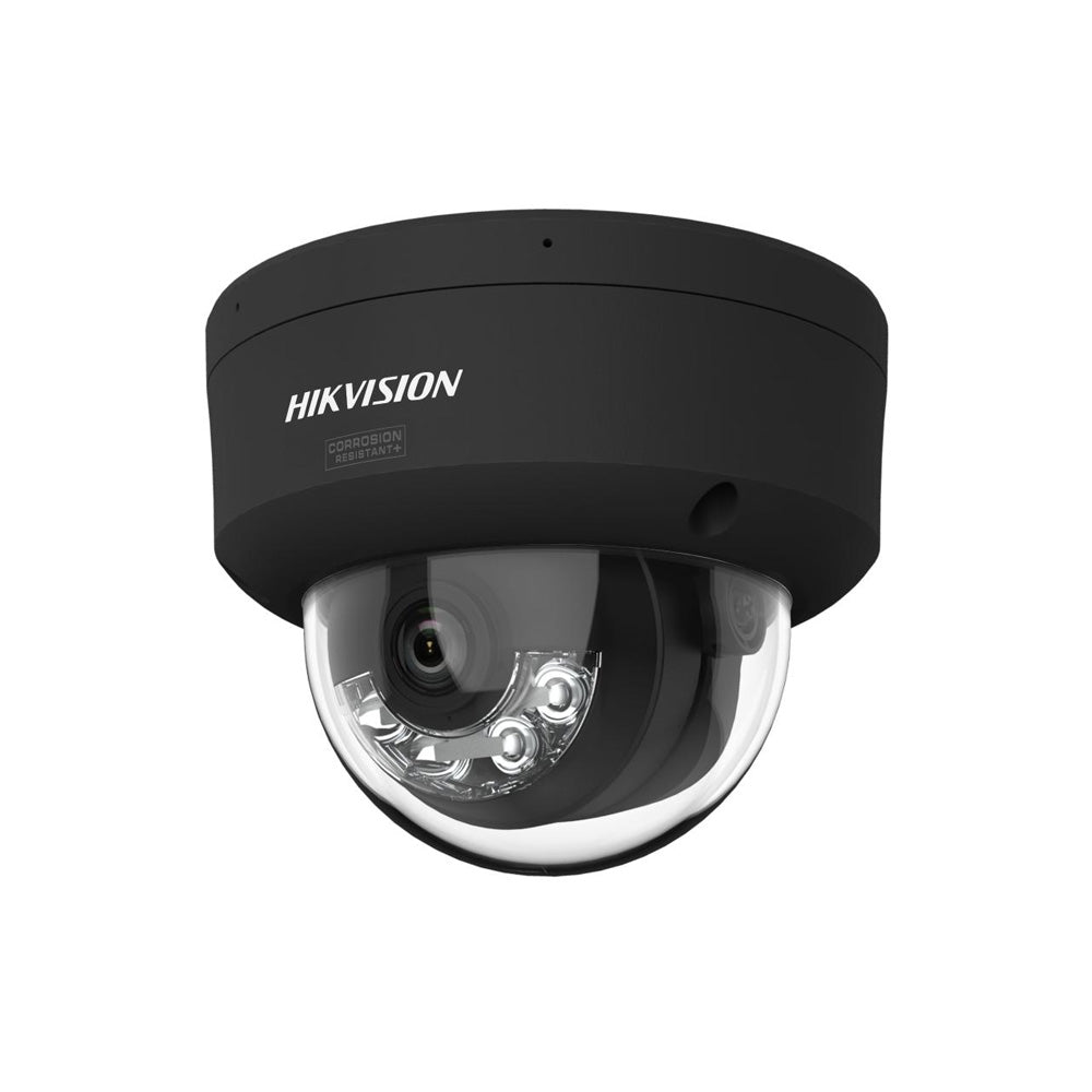 Hikvision DS-2CD2147G3-LIS2UY 4MP Smart Hybrid Light ColorVu 3.0 Black Dome PoE Camera with 2.8mm lens