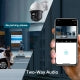 TP-Link VIGI C540(4mm) 4MP Full-Color Pan & Tilt PoE Camera