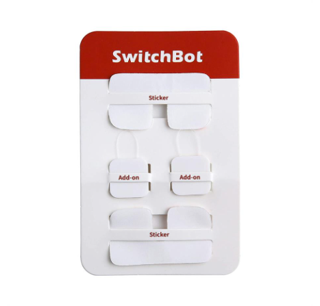 SwitchBot Bot Add-on Stickers | Replacement Sticker Set For Rrelocating SwitchBot Bot