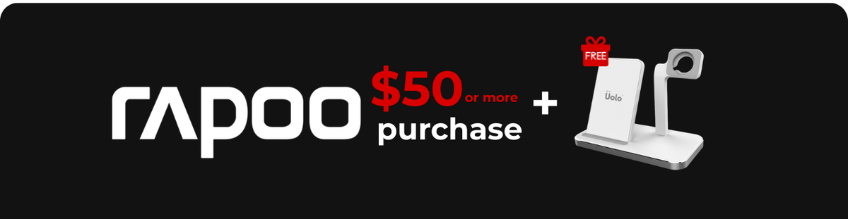 Rapoo keyboards, wireless mice, headsets, and PC peripherals