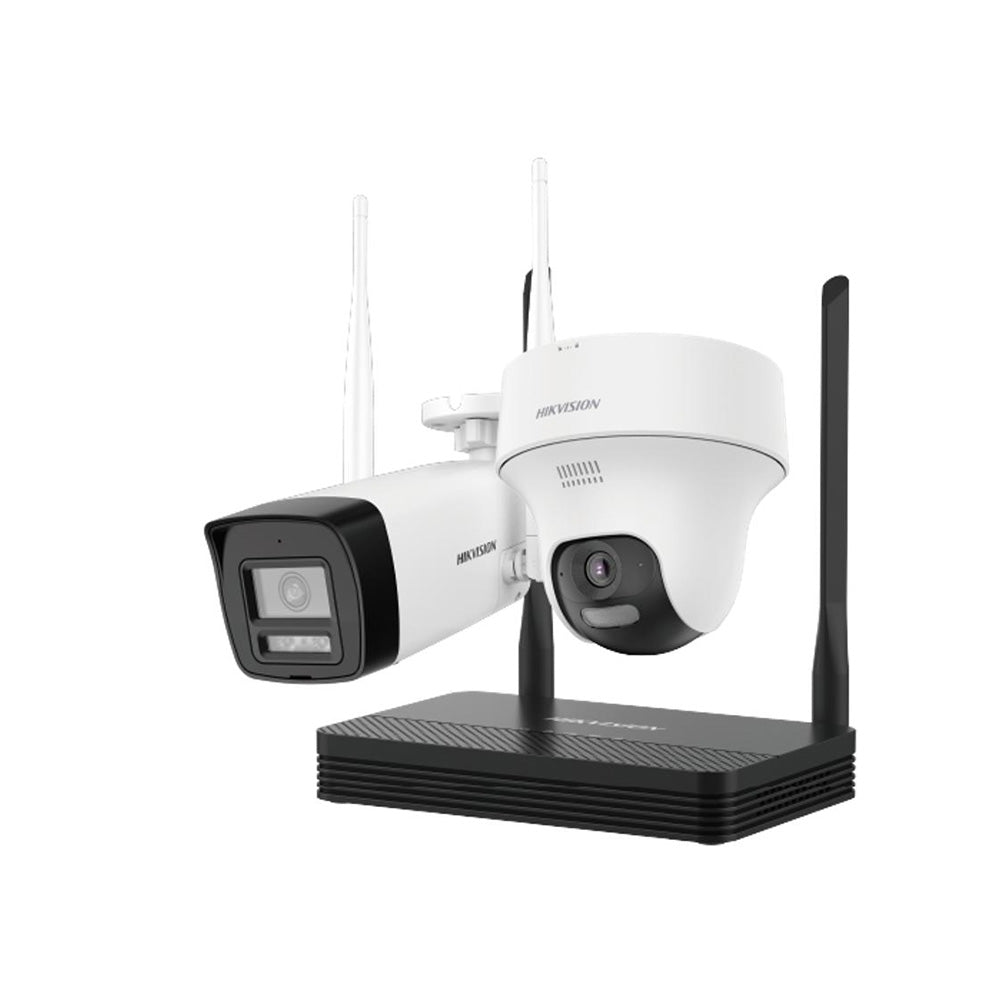 Hikvision NKS424W02H 4-Channel 4MP WiFi NVS Kit (Open Box)