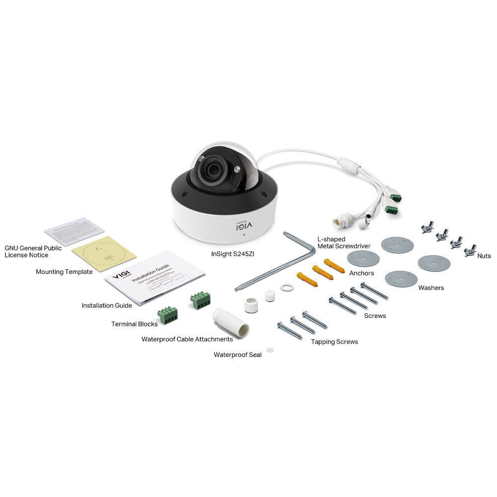 TP-Link VIGI InSight S245ZI 4MP IR Motorized Varifocal Dome Network Camera