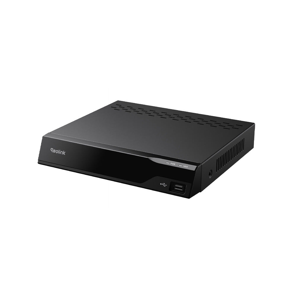 Reolink Professional RP-PN8 8-channel 16MP network video recorder with 2TB hard drive for PoE IP security cameras and 24/7 surveillance