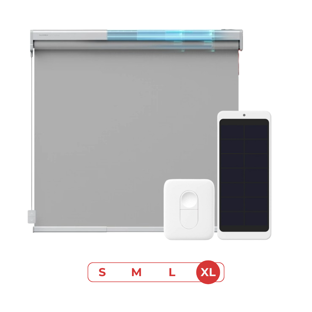 SwitchBot Roller Shade + Solar Panel + Remote Bundle