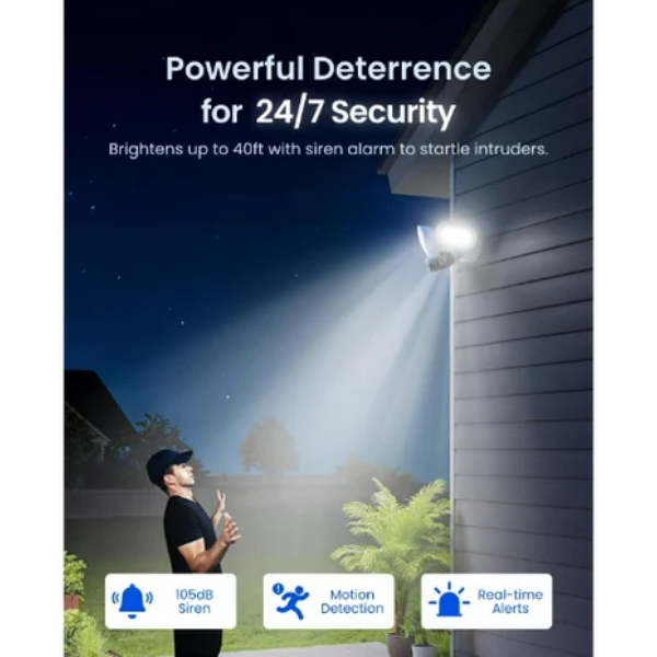 Reolink Floodlight F751W 8MP WiFi Dual-Lens Wired Floodlight Security Camera