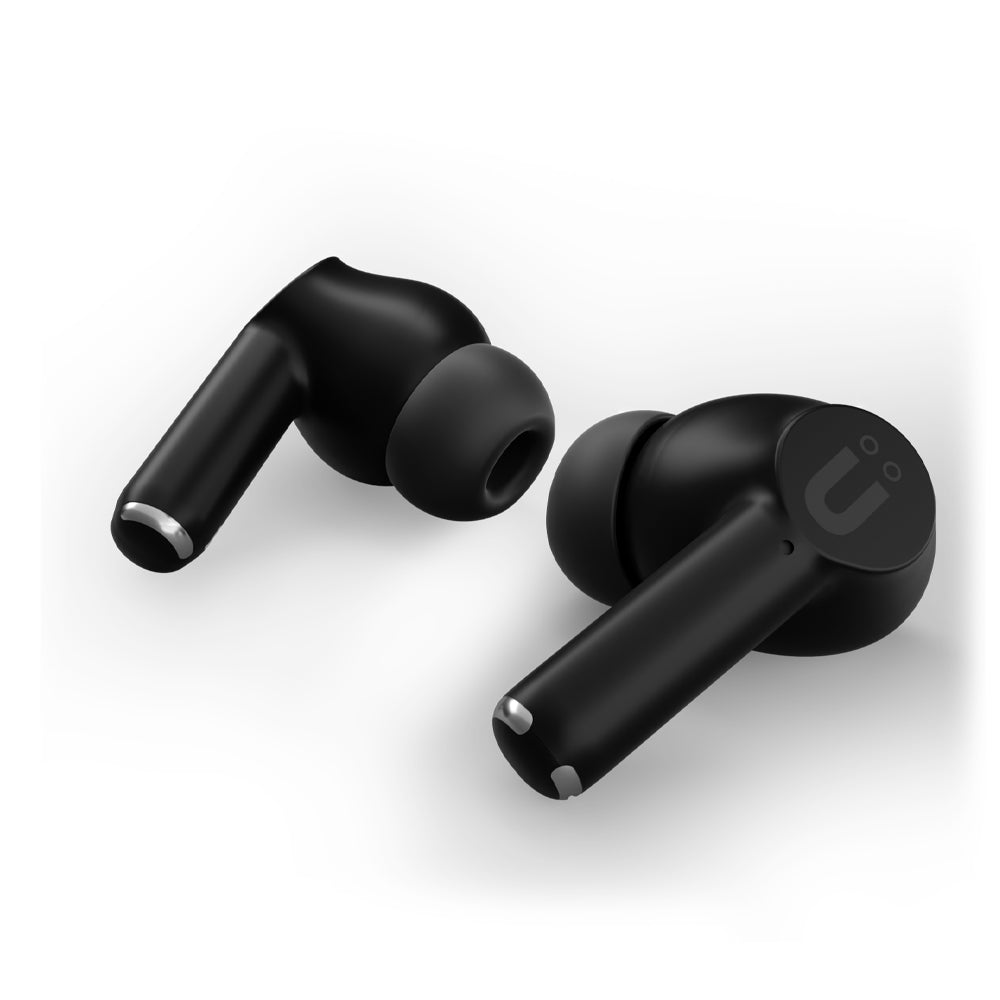 Uolo Pulse Elite 2 ANC/ENC True Wireless Headphones, White/Black