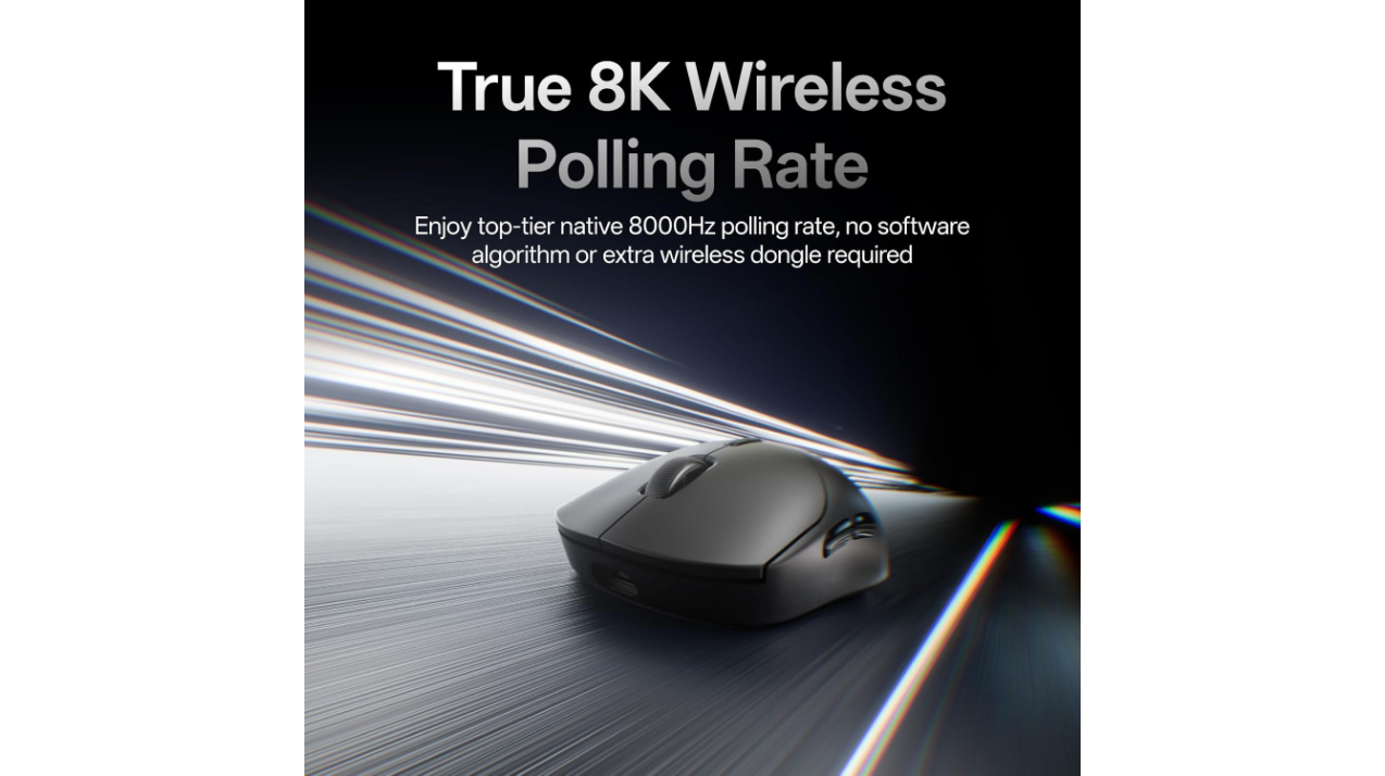 Rapoo VT2 8K Wireless Lightweight Optical Gaming Mouse