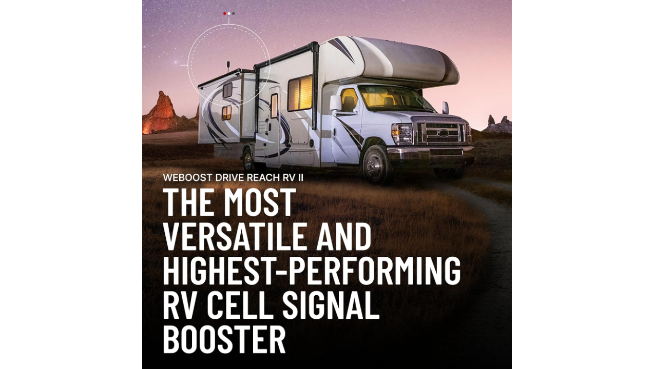weBoost Drive Reach RV II Cell Phone Booster - 654061