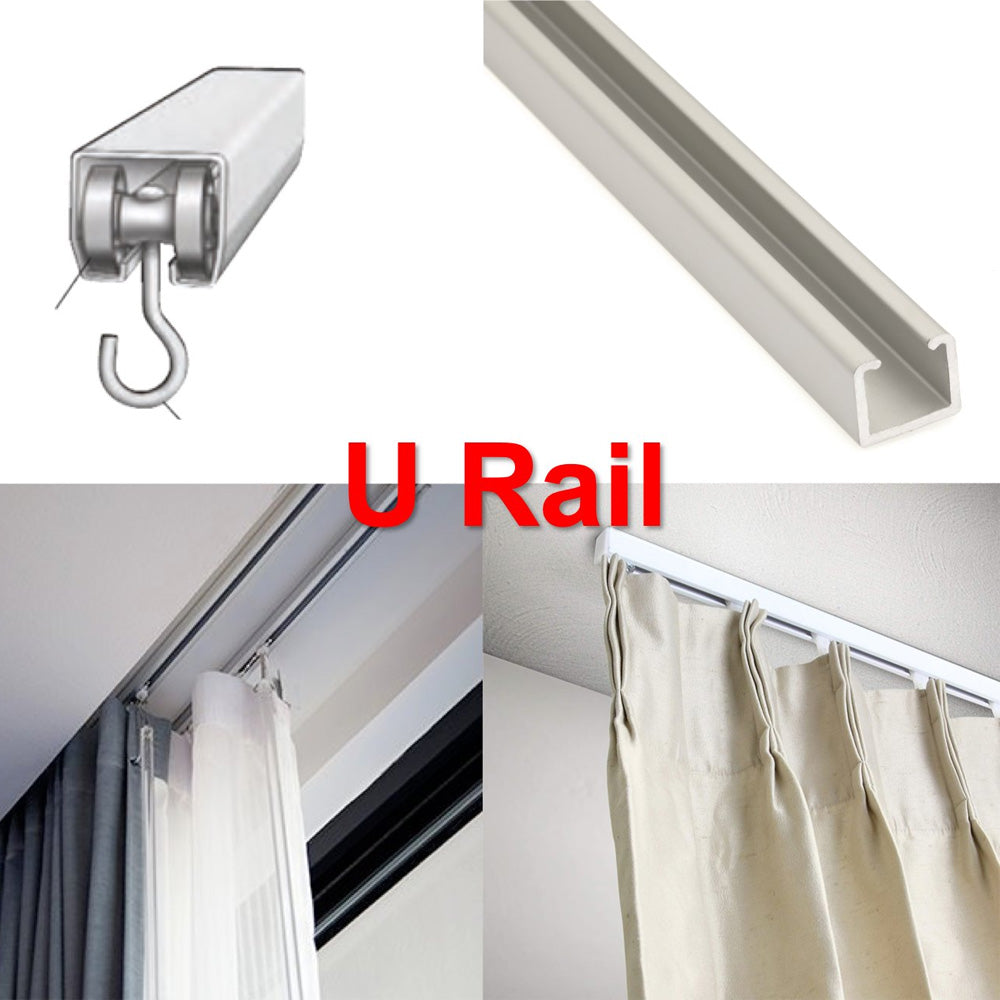 SwitchBot Curtain (U Rail) | Smart Curtain Controller -  Add SwitchBot Hub Mini to Make it Compatible with Alexa, Google Home