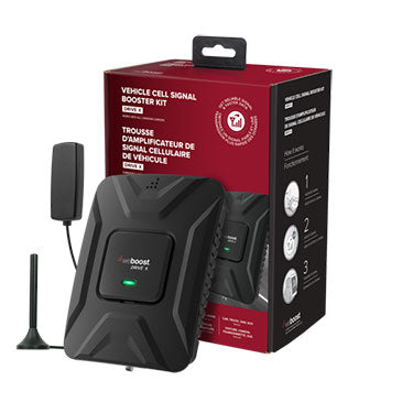 weBoost Drive X (655021) Vehicle Cell Phone Signal Booster | Car, Truck, Van, or SUV | U.S. Company | All Canadian Carriers - Bell, Rogers, Telus & More | ISED Approved