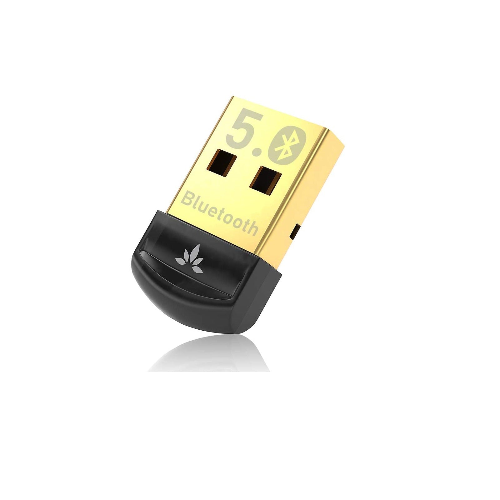 Avantree DG45 Bluetooth 5.0 USB Dongle | Bluetooth Adapter for Computer, Bluetooth Headphones Speakers Keyboard Mouse Printers Music & Calls